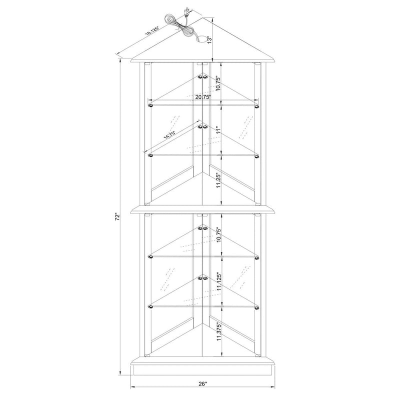 MM Cabinet with Lights