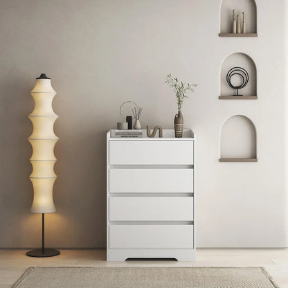 GEITIN Modern Wooden Dresser Cabinet with Sturdy Frame