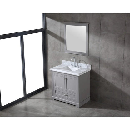 Mareo 36 Solid Wood Bathroom Vanity Set