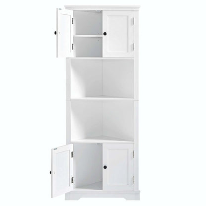 Tall Bathroom Storage Cabinet with Adjustable Shelf