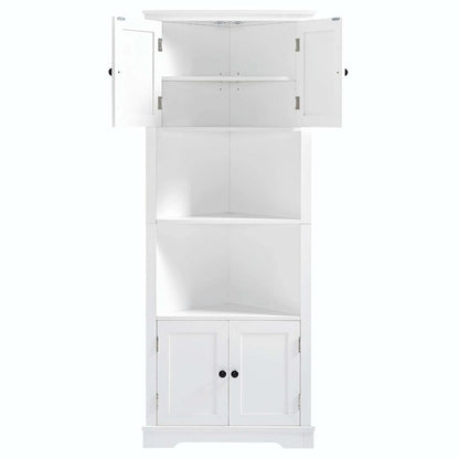 Tall Bathroom Storage Cabinet with Adjustable Shelf