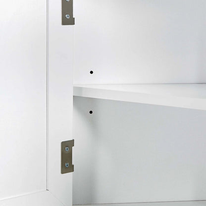 Tall Bathroom Storage Cabinet with Adjustable Shelf
