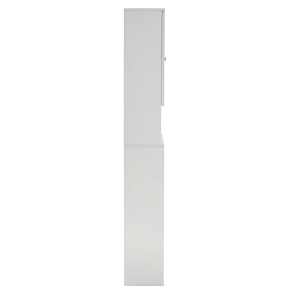 Over-The-Toilet Bathroom Storage Cabinet Organizer