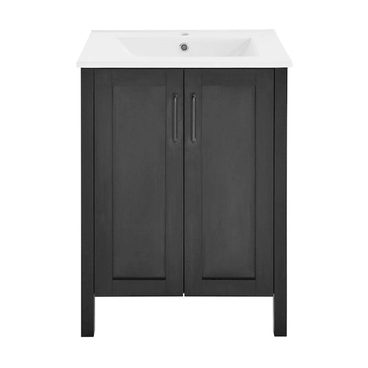 Avallon 24 Bathroom Vanity in Matte Black