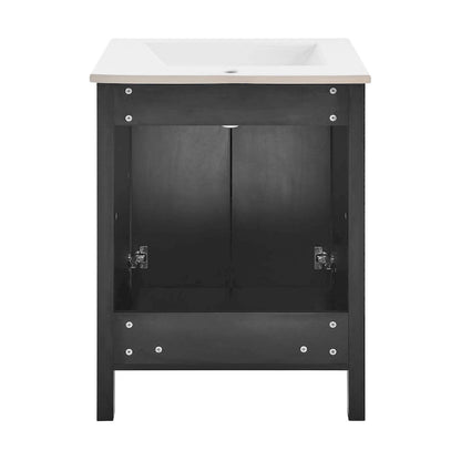 Avallon 24 Bathroom Vanity in Matte Black