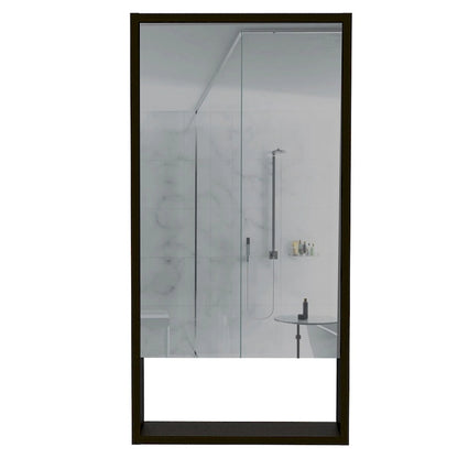 Medicine Cabinet Irvine, One External Shelf, White Finish,High quality and durable