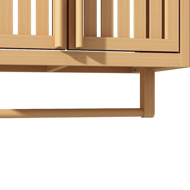 Assorted Bathroom Toilet Bamboo Storage Cabinet