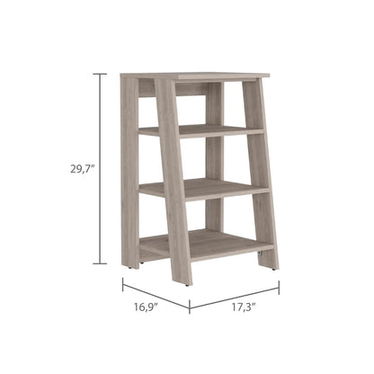 Colyn Linen Cabinet, Four Shelves, Vertical, Light Oak / WhiteHigh quality and durable