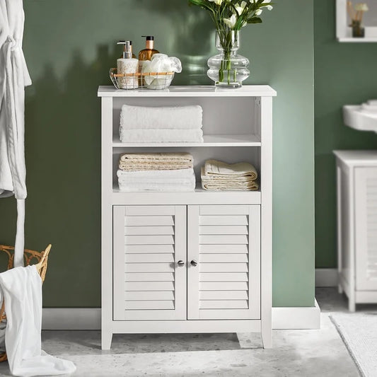 Haotian BZR13-W, Bathroom Cabinet Bathroom Shelf Bathroom Storage Cabinet Unit