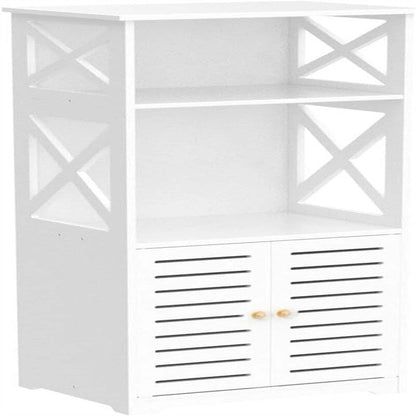 Bathroom Floor Storage Cabinet - 8.6D x 11.8W x 29.5H