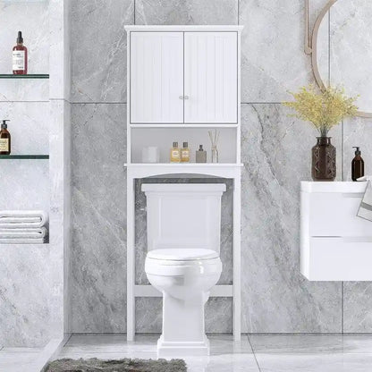 Over The Toilet Storage Cabinet - 9D x 24W x 62H