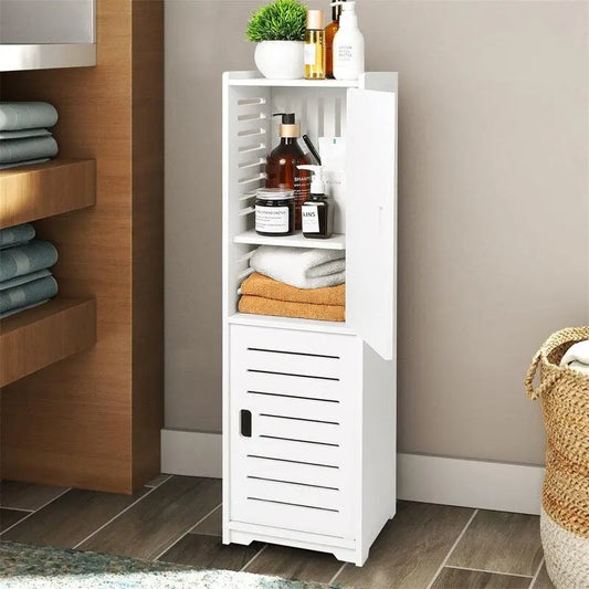 Small Waterproof Bathroom Cabinets Free Standing - 8.7D x 8.7W x 29.5H